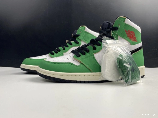 Retro Air Green Jordan High 1 Lucky DB4612-300 0625